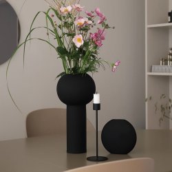 Cooee Design - Pastille Vase - 15 cm - Black