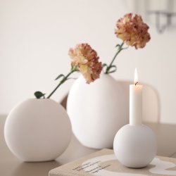 Cooee Design - Pastille Vase - 15 cm - White