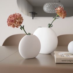 Cooee Design - Pastille Vase - 15 cm - White