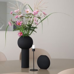Cooee Design - Pillar Vase - 32 cm - Black