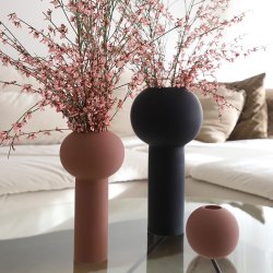 Cooee Design - Pillar Vase - 32 cm - Black