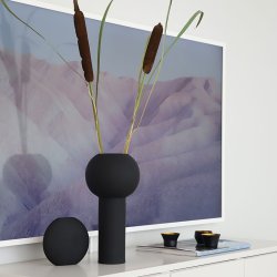 Cooee Design - Pillar Vase - 32 cm - Black