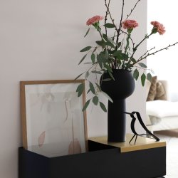 Cooee Design - Pillar Vase - 32 cm - Black