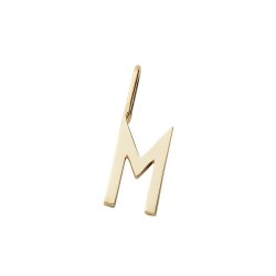 Design Letters Bogstav 10mm - Forgyldt