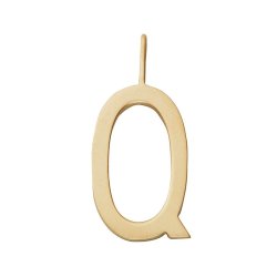 Design Letters Bogstav 16mm - Forgyldt