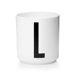 Design Letters Porceln Kop - Hvid