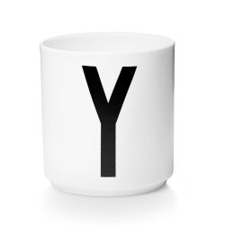 Design Letters Porceln Kop - Hvid