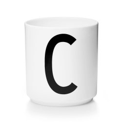 Design Letters Porceln Kop - Hvid