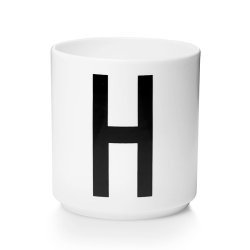 Design Letters Porceln Kop - Hvid