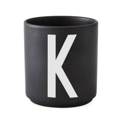 Design Letters Porceln Kop - Sort