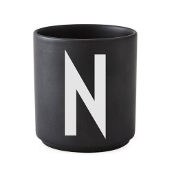 Design Letters Porceln Kop - Sort