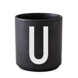 Design Letters Porceln Kop - Sort