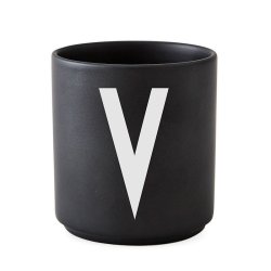 Design Letters Porceln Kop - Sort