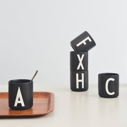 Design Letters Porceln Kop - Sort