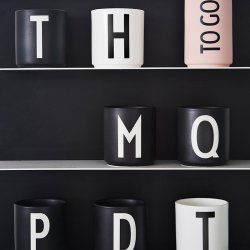 Design Letters Porceln Kop - Sort