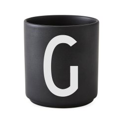 Design Letters Porceln Kop - Sort
