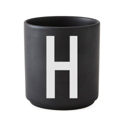 Design Letters Porceln Kop - Sort