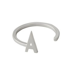 Design Letters Ring - Slv