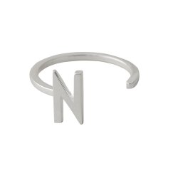 Design Letters Ring - Slv