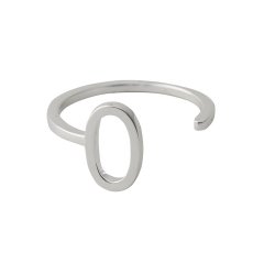 Design Letters Ring - Slv