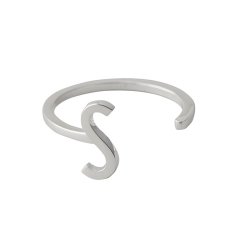Design Letters Ring - Slv