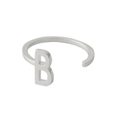 Design Letters Ring - Slv
