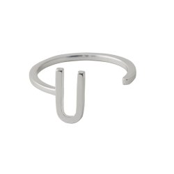 Design Letters Ring - Slv