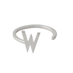 Design Letters Ring - Slv