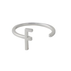 Design Letters Ring - Slv