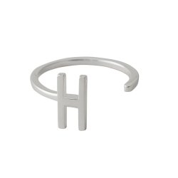Design Letters Ring - Slv