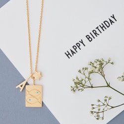 Design Letters Stjernetegn - Guld Finish