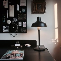 Eleanor Home Hobson Bordlampe - Sort/Guld Finish