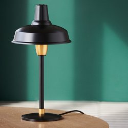 Eleanor Home Hobson Bordlampe - Sort/Guld Finish