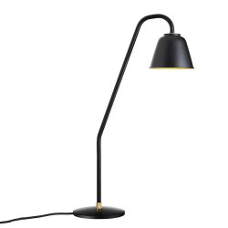 Eleanor Home Webster Lampe - Sort/Guld Finish