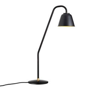 Eleanor Home Webster Lampe - Sort/Guld Finish