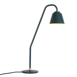 Eleanor Home Webster Lampe - Midnat Bl/Guld Finish