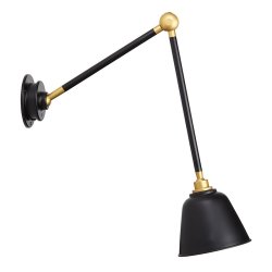 Eleanor Home Lampe Spencer - Sort/Guld Finish