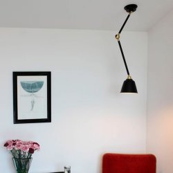 Eleanor Home Lampe Spencer - Sort/Guld Finish