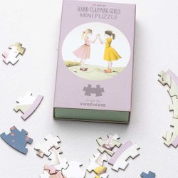 ViSSEVASSE Mini Puslespil - Handclapping Girls