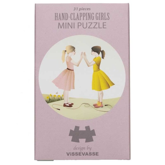 ViSSEVASSE Mini Puslespil - Handclapping Girls