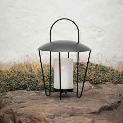 Ferm Living Abri Lanterne Sort