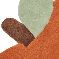 Ferm Living �ble Tuftet T�ppe Brown Clay