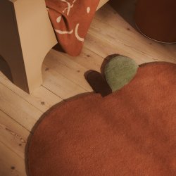 Ferm Living �ble Tuftet T�ppe Brown Clay