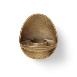 Ferm Living Agap&eacute; Vg Fyrfadsstage Messing Finish