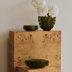 Ferm Living Alas Skl Stor Moss Green