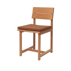 Ferm Living Align Stolehynde Brown Clay