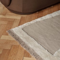 Ferm Living Alley Uld Tppe - Lille - Natur