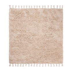 Ferm Living Amass Long Pile Tppe 140x140 cm Off-white