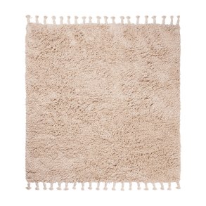 Ferm Living Amass Long Pile Tppe 140x140 cm Off-white