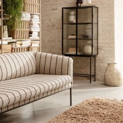 Ferm Living Amass Long Pile Tppe - 140x140 cm - White Pepper